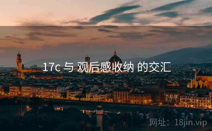 17c 与 观后感收纳 的交汇 17c 与 观后感收纳 的交汇