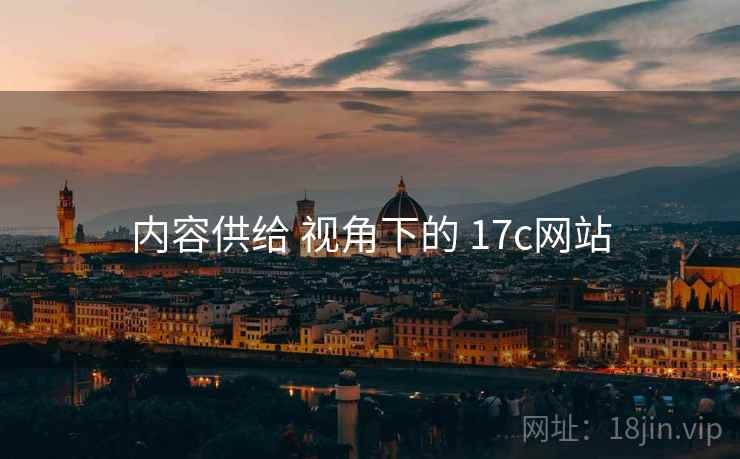 内容供给 视角下的 17c网站
