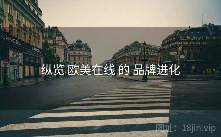 纵览 欧美在线 的 品牌进化 纵览 欧美在线 的 品牌进化